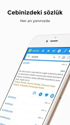 Geniş Türkçe Sözlük ve İmla Kı android App screenshot 9