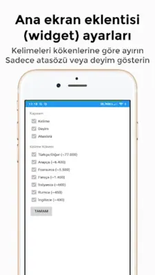 Geniş Türkçe Sözlük ve İmla Kı android App screenshot 1