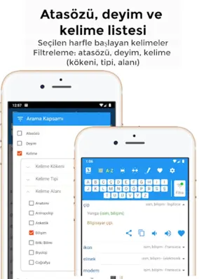 Geniş Türkçe Sözlük ve İmla Kı android App screenshot 8